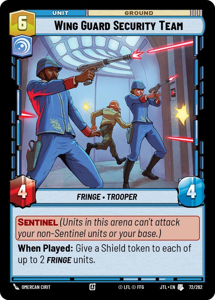 WING GUARD SECURITY TEAM - Unlimited Jump to Lightspeed