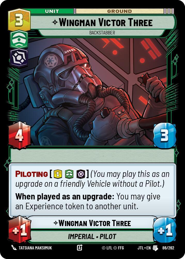 WINGMAN VICTOR THREE - Unlimited Jump to Lightspeed