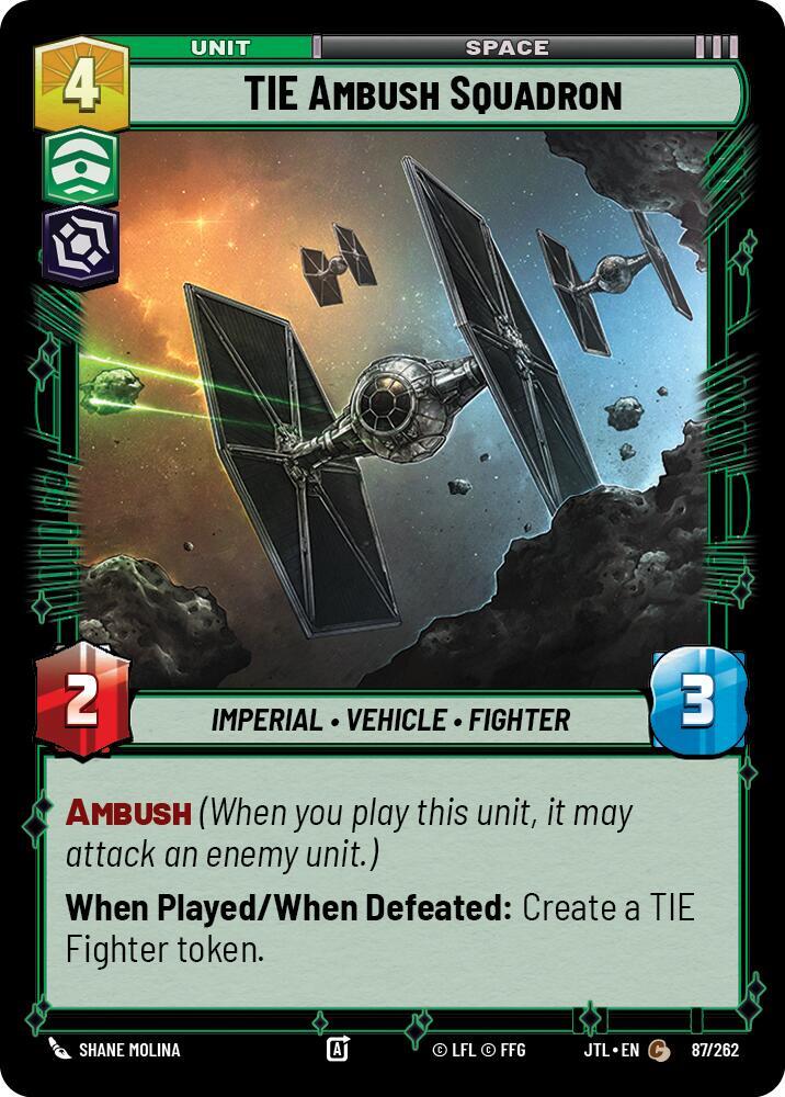TIE AMBUSH SQUADRON - Unlimited Jump to Lightspeed