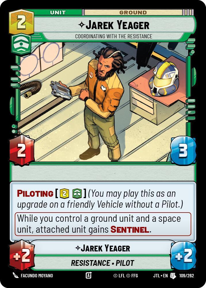 JAREK YEAGER - Unlimited Jump to Lightspeed