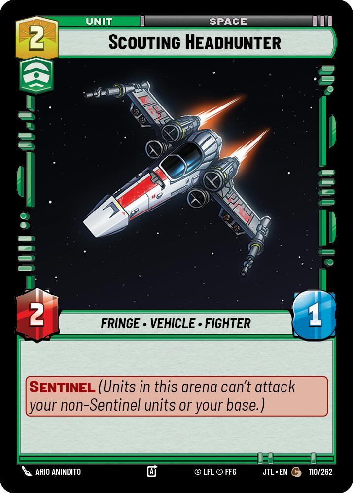 SCOUTING HEADHUNTER - Unlimited Jump to Lightspeed