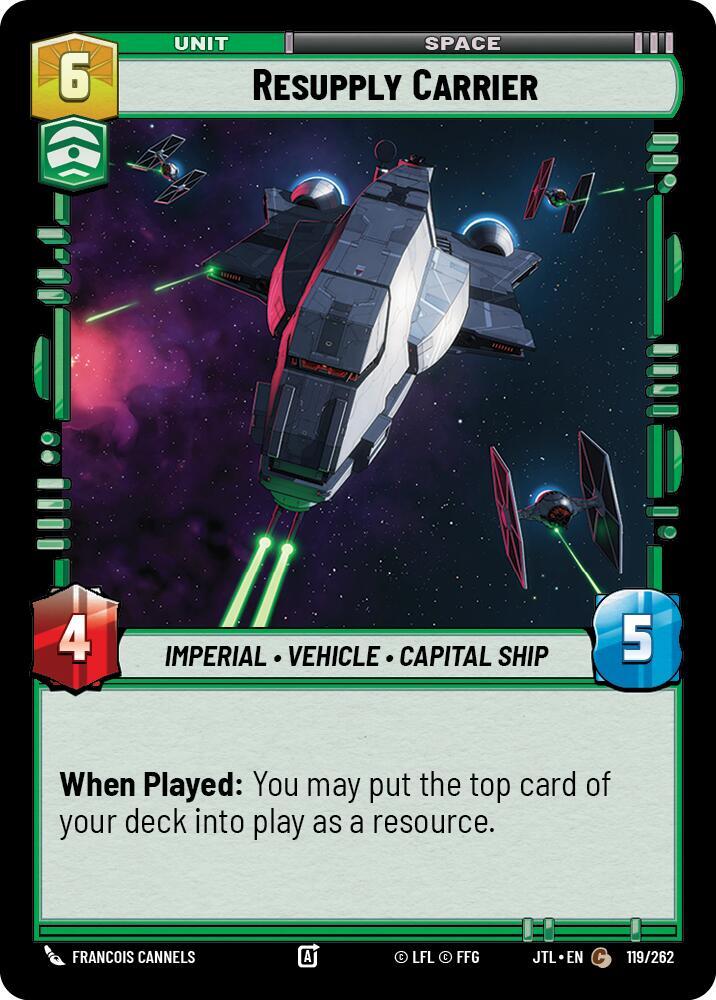 RESUPPLY CARRIER - Unlimited Jump to Lightspeed