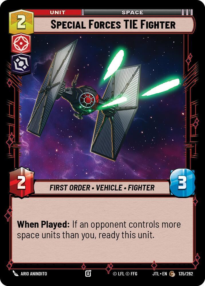 SPECIAL FORCES TIE FIGHTER - Unlimited Jump to Lightspeed