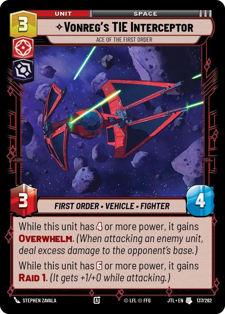 VONREG'S TIE INTERCEPTOR - Unlimited Jump to Lightspeed
