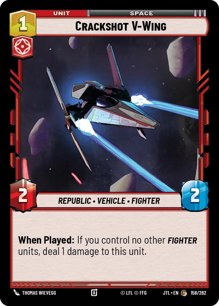CRACKSHOT V-WING - Unlimited Jump to Lightspeed