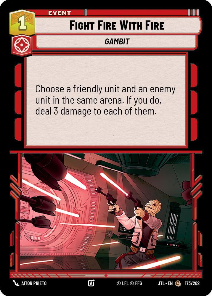 FIGHT FIRE WITH FIRE - Unlimited Jump to Lightspeed
