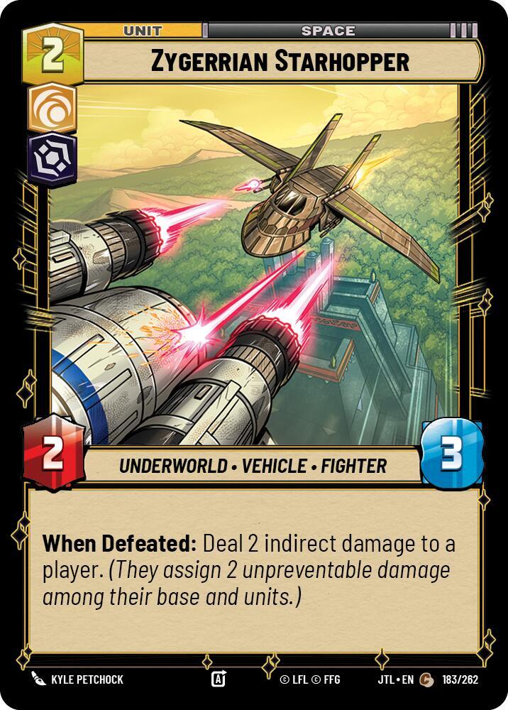 ZYGERRIAN STARHOPPER - Unlimited Jump to Lightspeed