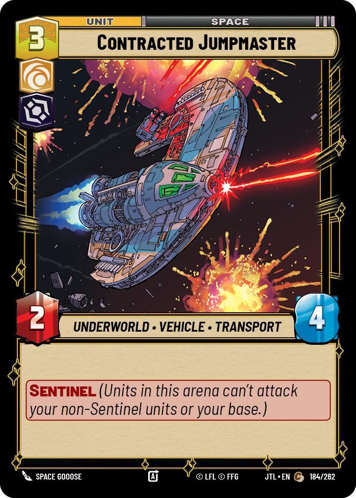 CONTRACTED JUMPMASTER - Unlimited Jump to Lightspeed