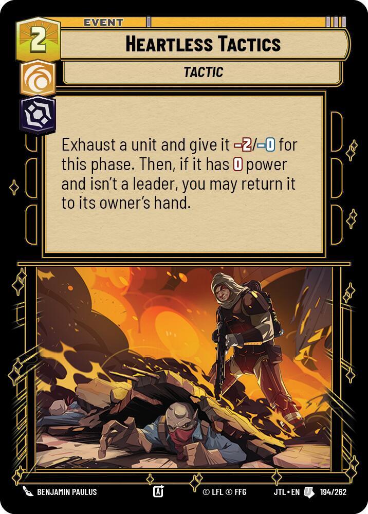 HEARTLESS TACTICS - Unlimited Jump to Lightspeed