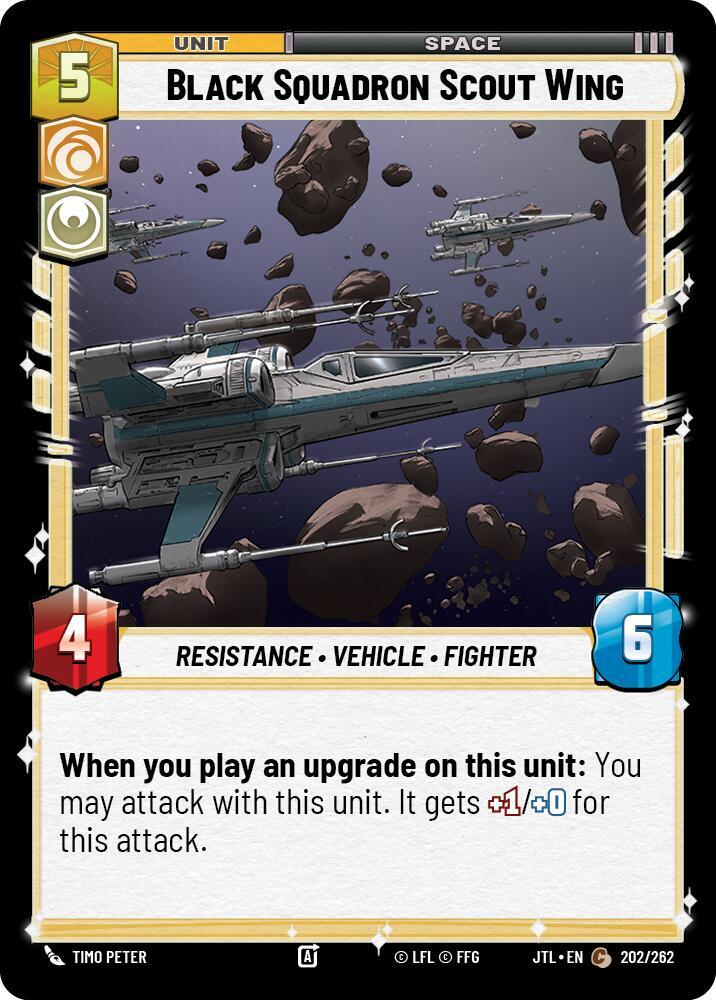 BLACK SQUADRON SCOUT WING - Unlimited Jump to Lightspeed