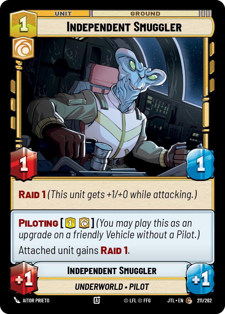 INDEPENDENT SMUGGLER - Unlimited Jump to Lightspeed