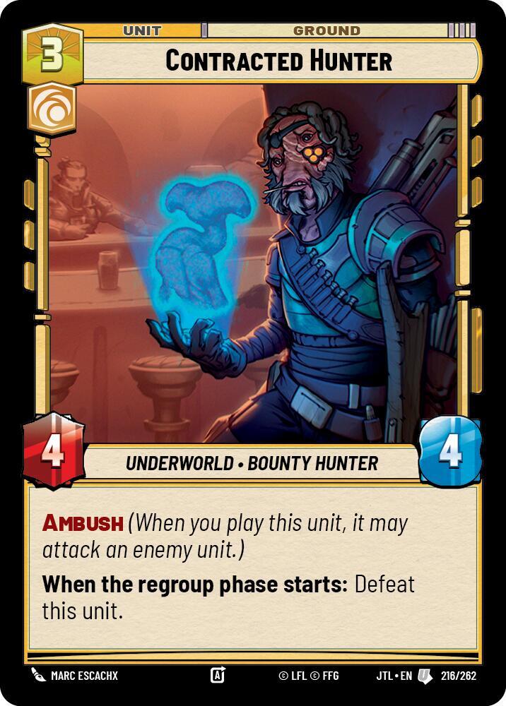 CONTRACTED HUNTER - Unlimited Jump to Lightspeed