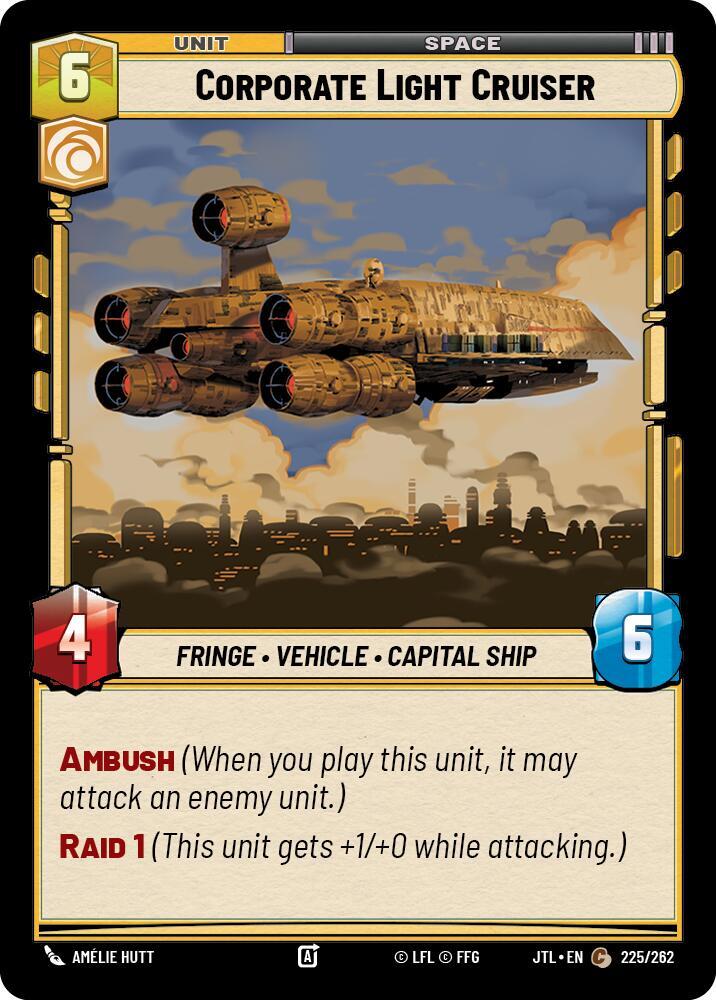 CORPORATE LIGHT CRUISER - Unlimited Jump to Lightspeed