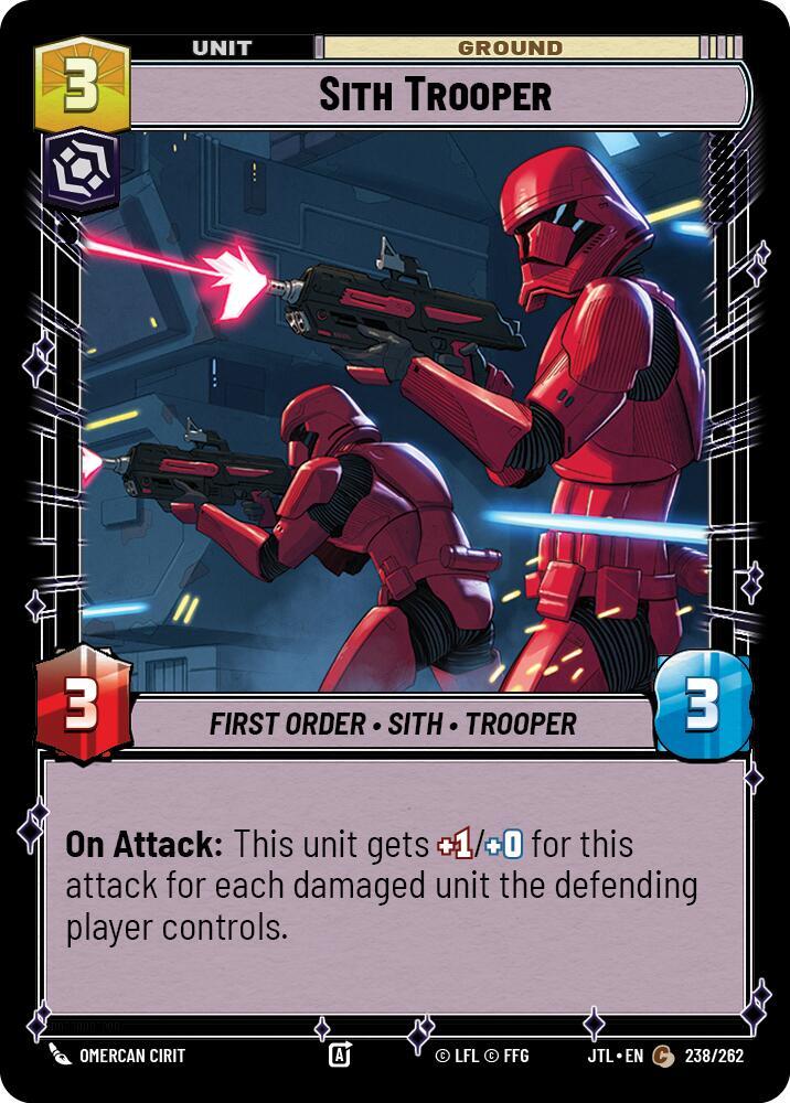 SITH TROOPER - Unlimited Jump to Lightspeed
