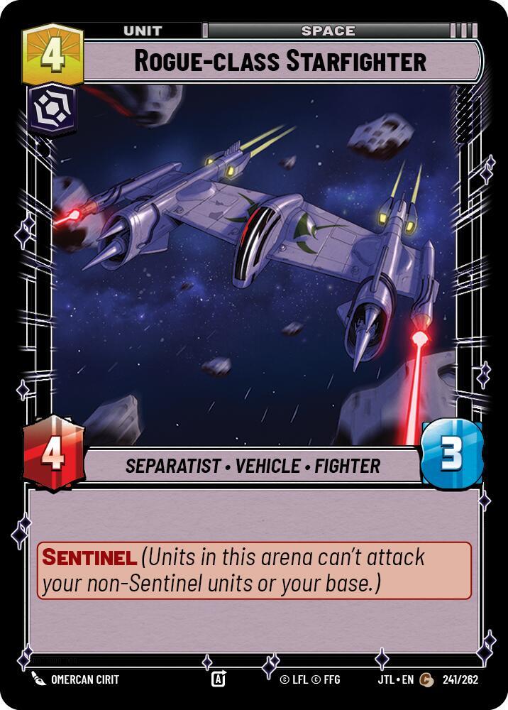 ROGUE-CLASS STARFIGHTER - Unlimited Jump to Lightspeed