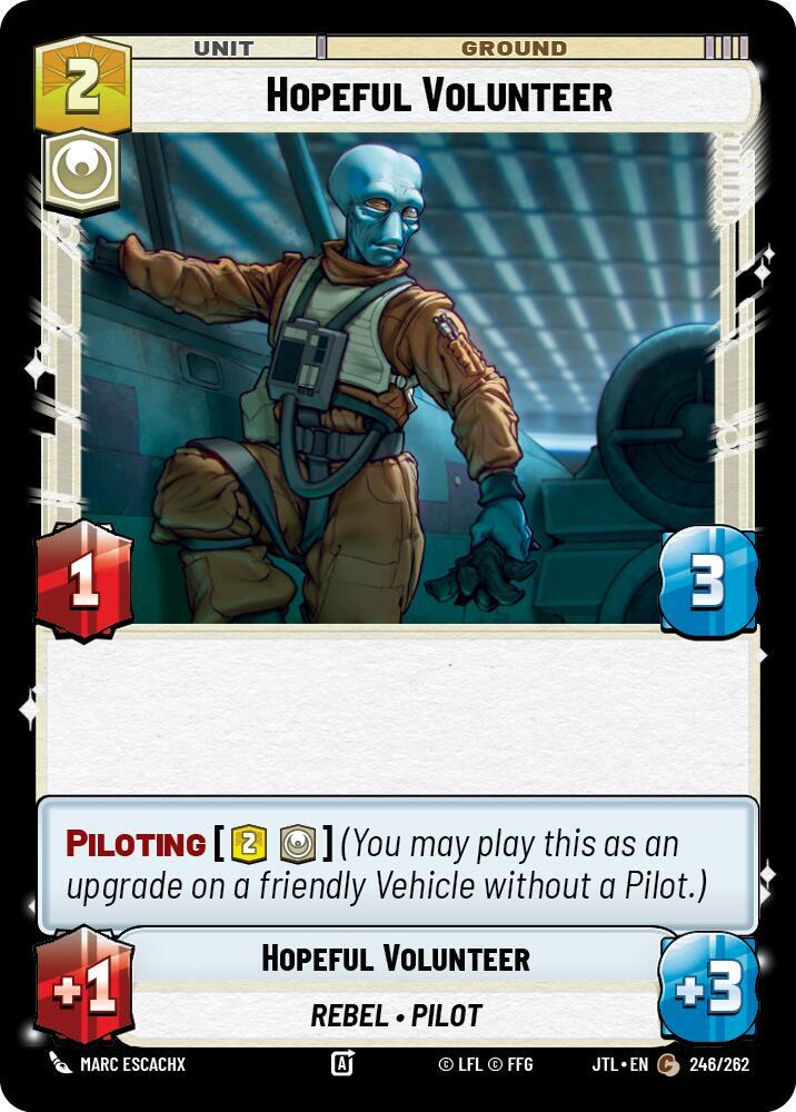 HOPEFUL VOLUNTEER - Unlimited Jump to Lightspeed