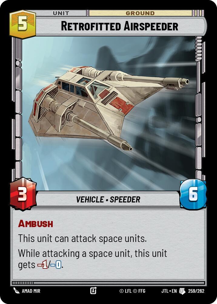 RETROFITTED AIRSPEEDER - Unlimited Jump to Lightspeed