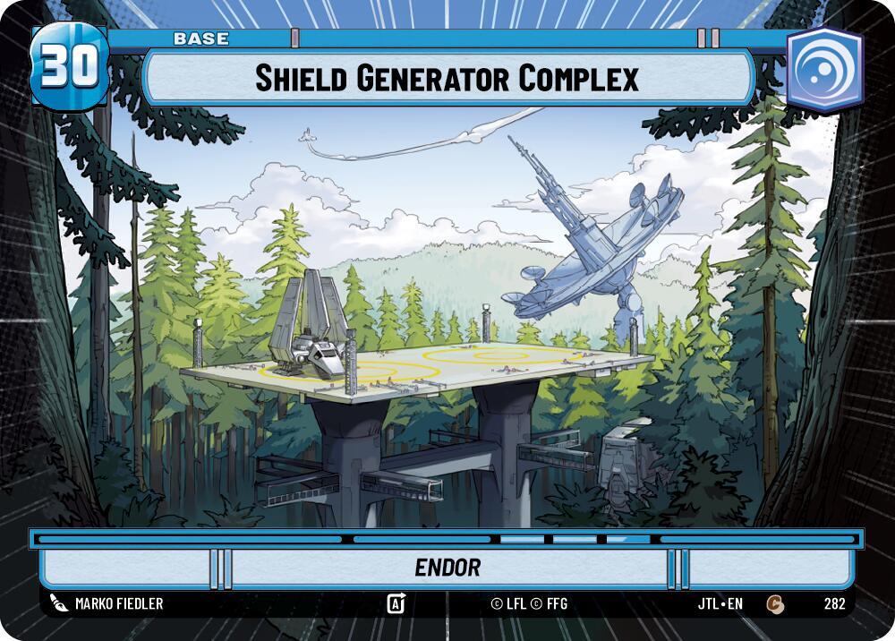 Hyperspace - Base - SHIELD GENERATOR COMPLEX/TIE FIGHTER - Unlimited Jump to Lightspeed
