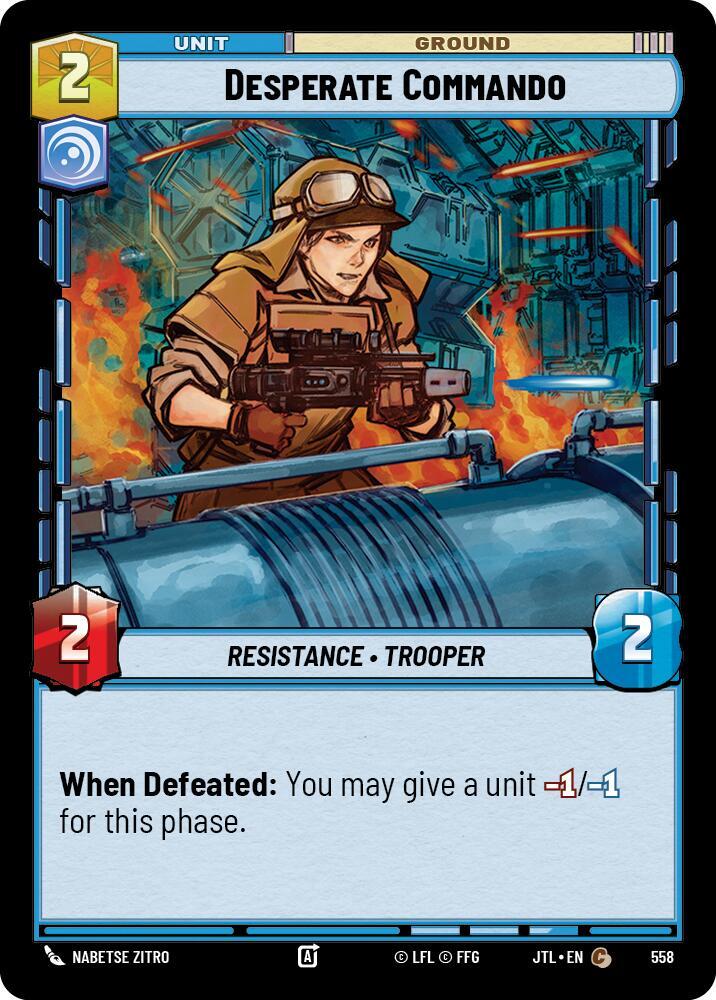 Foil - DESPERATE COMMANDO - Unlimited Jump to Lightspeed