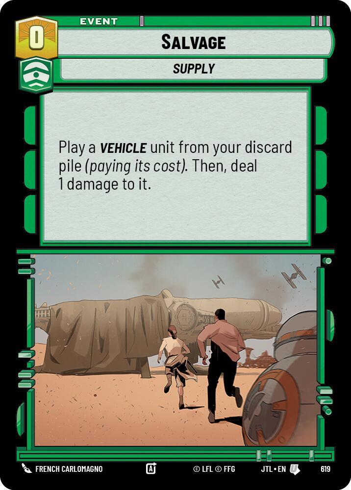 Foil - SALVAGE - Unlimited Jump to Lightspeed