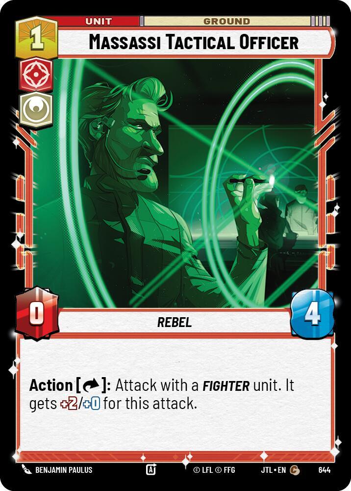 Foil - MASSASSI TACTICAL OFFICER - Unlimited Jump to Lightspeed