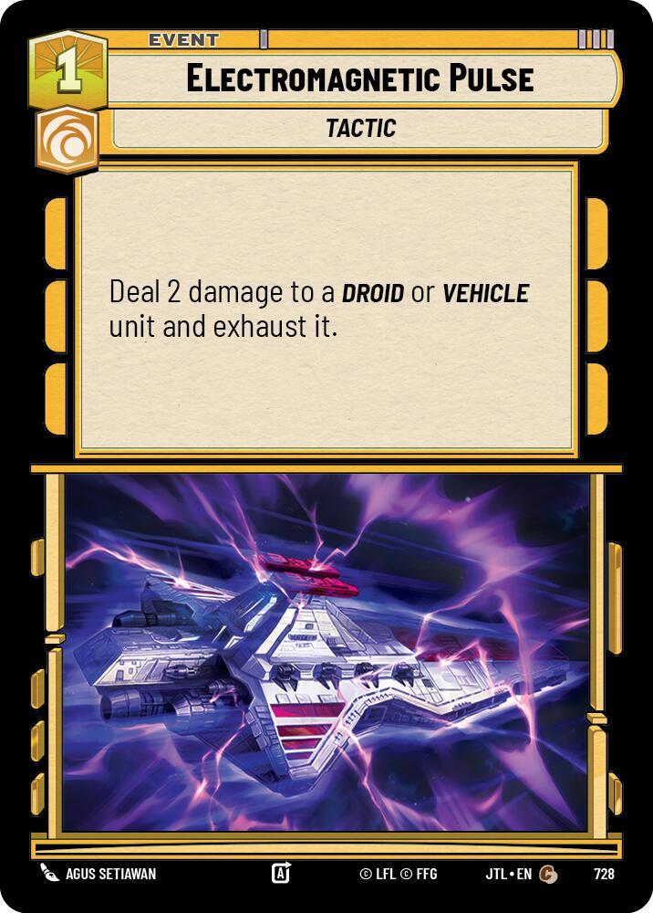 Foil - ELECTROMAGNETIC PULSE - Unlimited Jump to Lightspeed