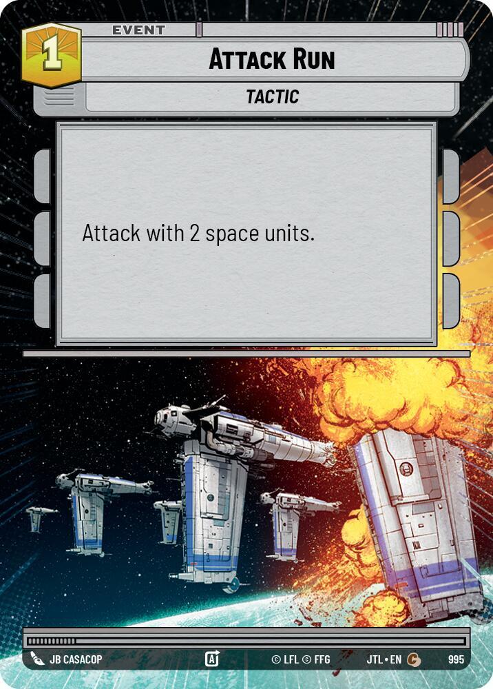Hyperspace Foil - ATTACK RUN - Unlimited Jump to Lightspeed