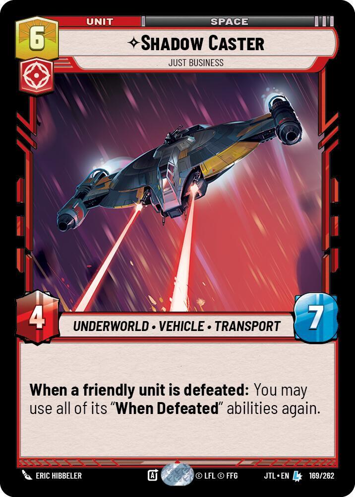 SHADOW CASTER - Unlimited Jump to Lightspeed