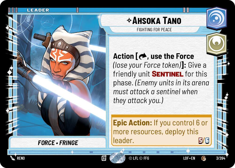 Leader - AHSOKA TANO - Unlimited Legends of the Force