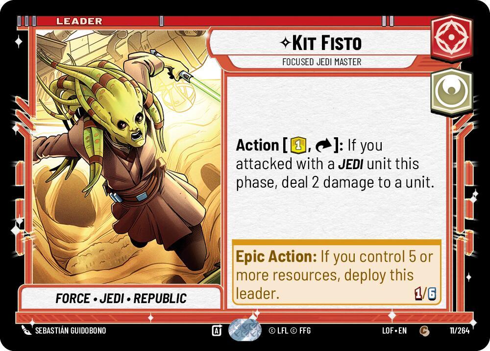 Leader - KIT FISTO - Unlimited Legends of the Force