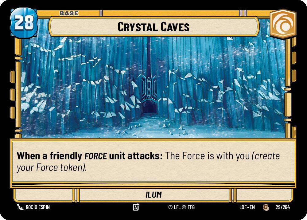 Base - CRYSTAL CAVES/EXPERIENCE TOKEN - Unlimited Legends of the Force