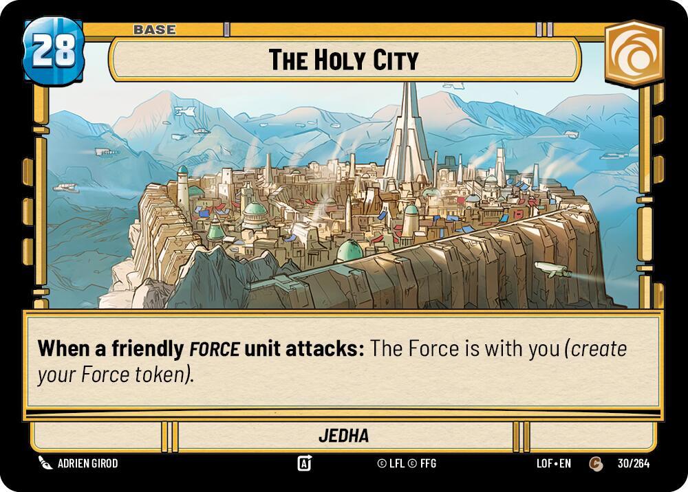 Base - THE HOLY CITY/EXPERIENCE TOKEN - Unlimited Legends of the Force