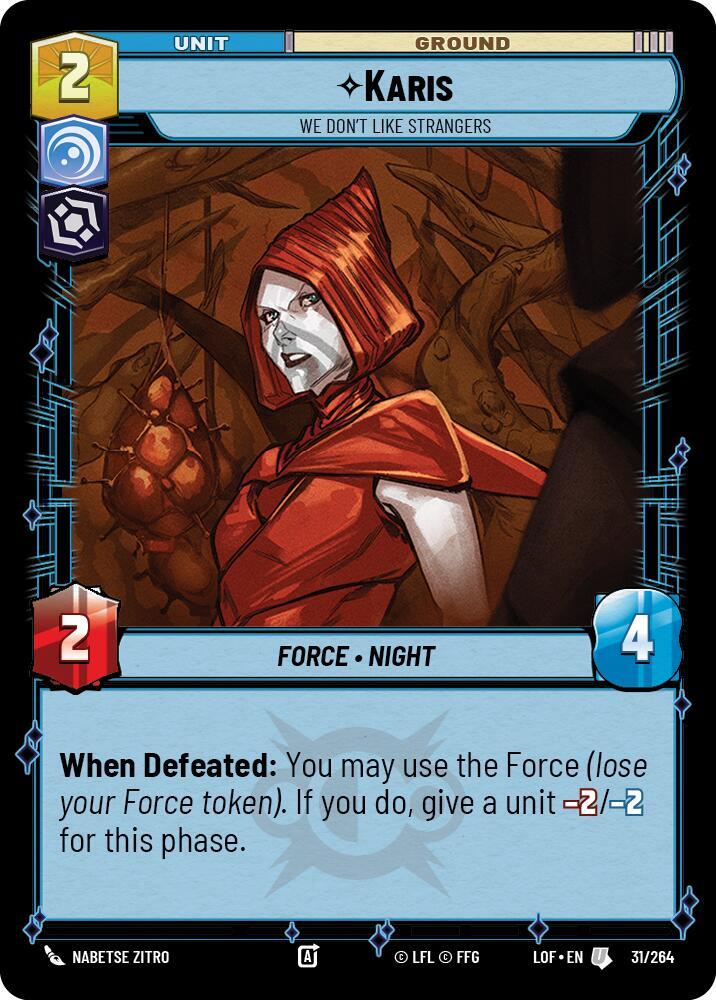 KARIS - Unlimited Legends of the Force