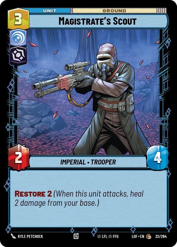 MAGISTRATE'S SCOUT - Unlimited Legends of the Force