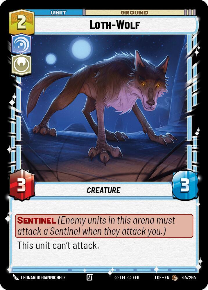 LOTH-WOLF - Unlimited Legends of the Force