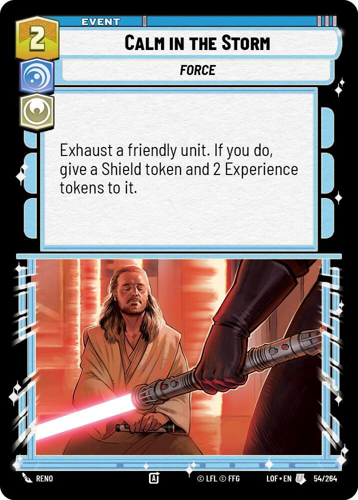 CALM IN THE STORM - Unlimited Legends of the Force