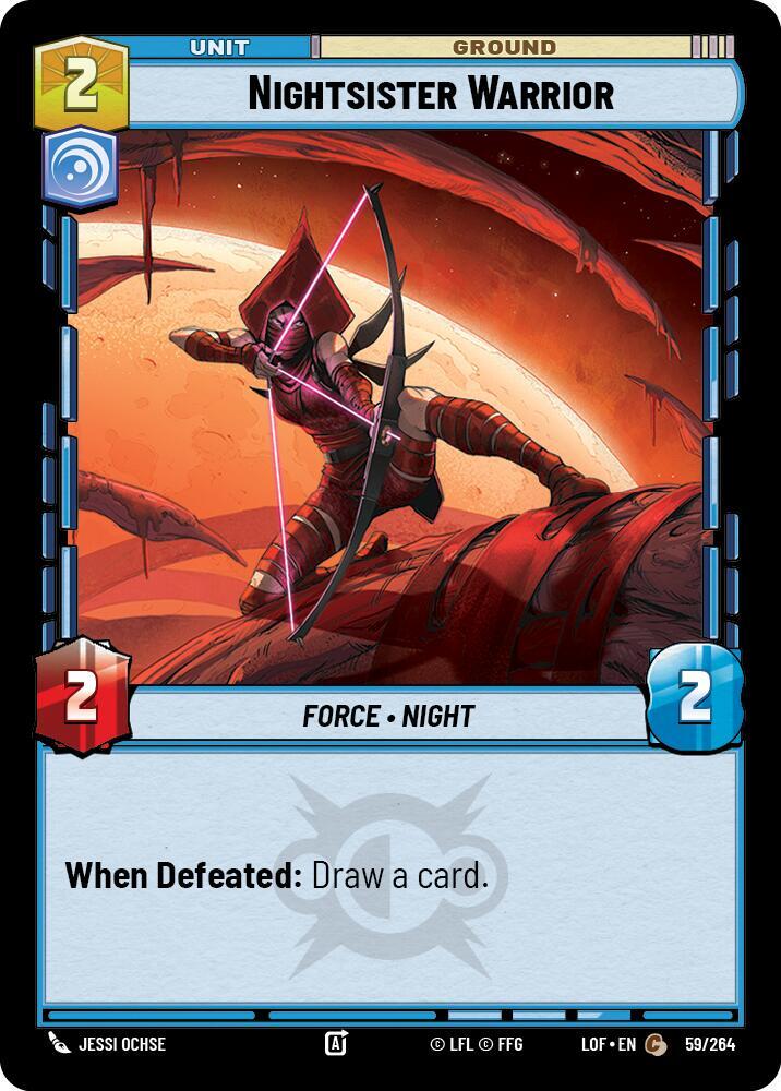 NIGHTSISTER WARRIOR - Unlimited Legends of the Force