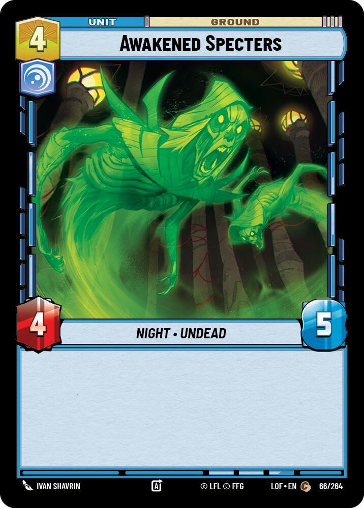 AWAKENED SPECTERS - Unlimited Legends of the Force