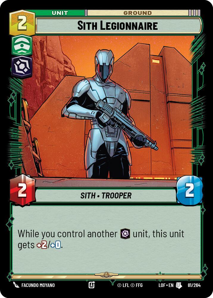 SITH LEGIONNAIRE - Unlimited Legends of the Force