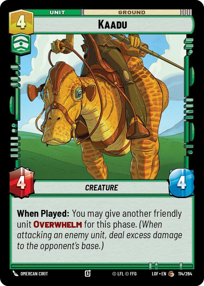 KAADU - Unlimited Legends of the Force