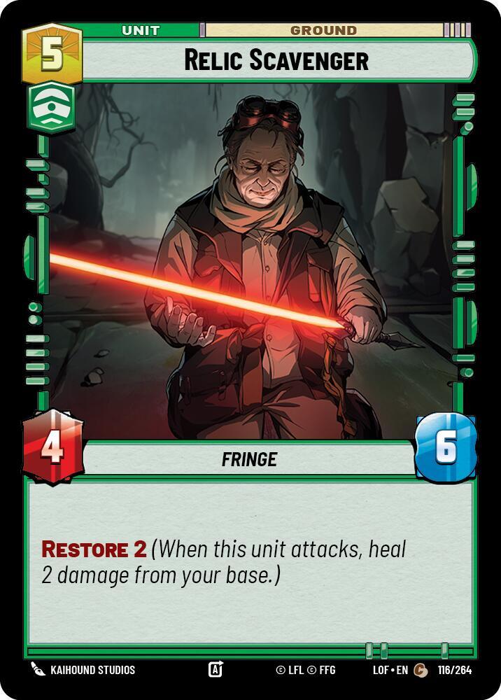 RELIC SCAVENGER - Unlimited Legends of the Force