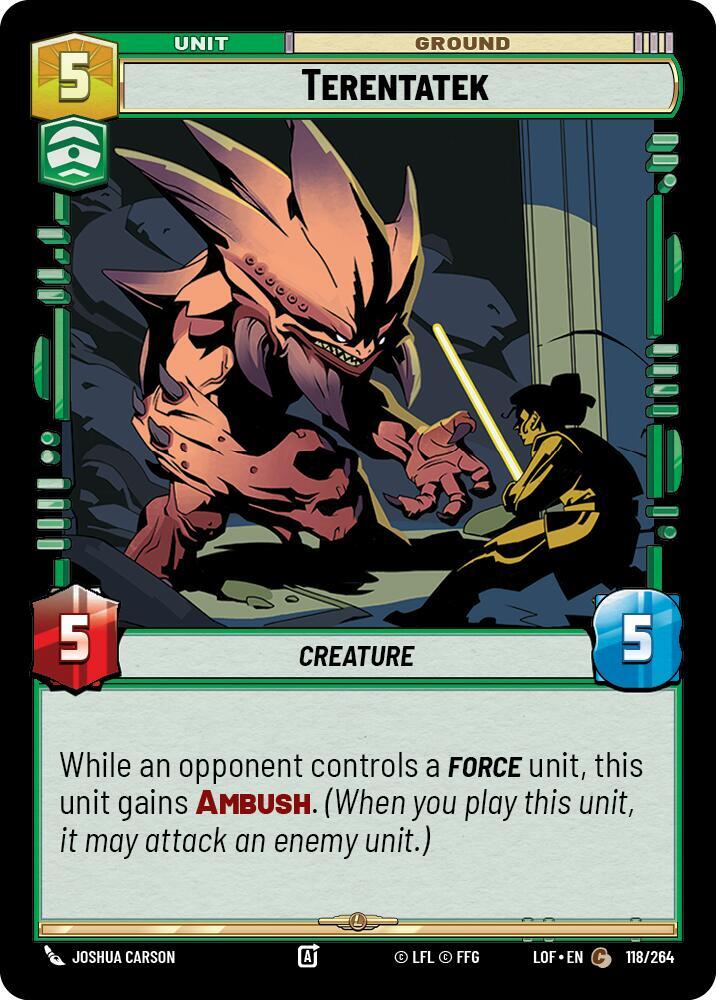 TERENTATEK - Unlimited Legends of the Force