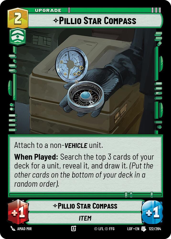 PILLIO STAR COMPASS - Unlimited Legends of the Force
