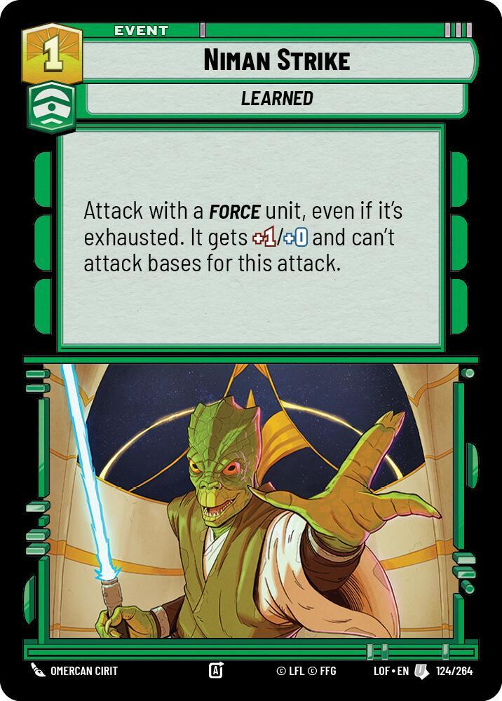 NIMAN STRIKE - Unlimited Legends of the Force