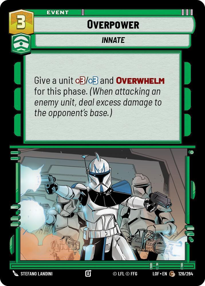 OVERPOWER - Unlimited Legends of the Force