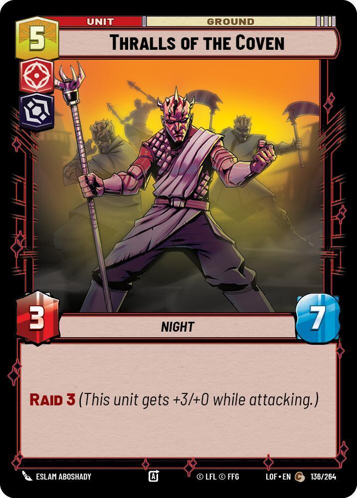 THRALLS OF THE COVEN - Unlimited Legends of the Force