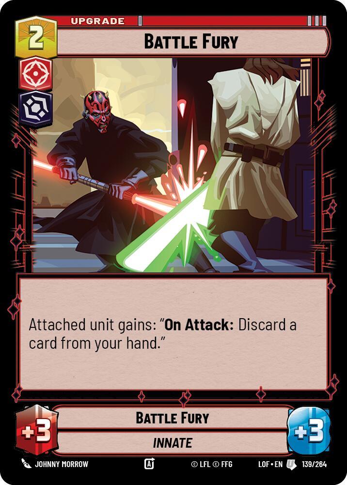 BATTLE FURY - Unlimited Legends of the Force