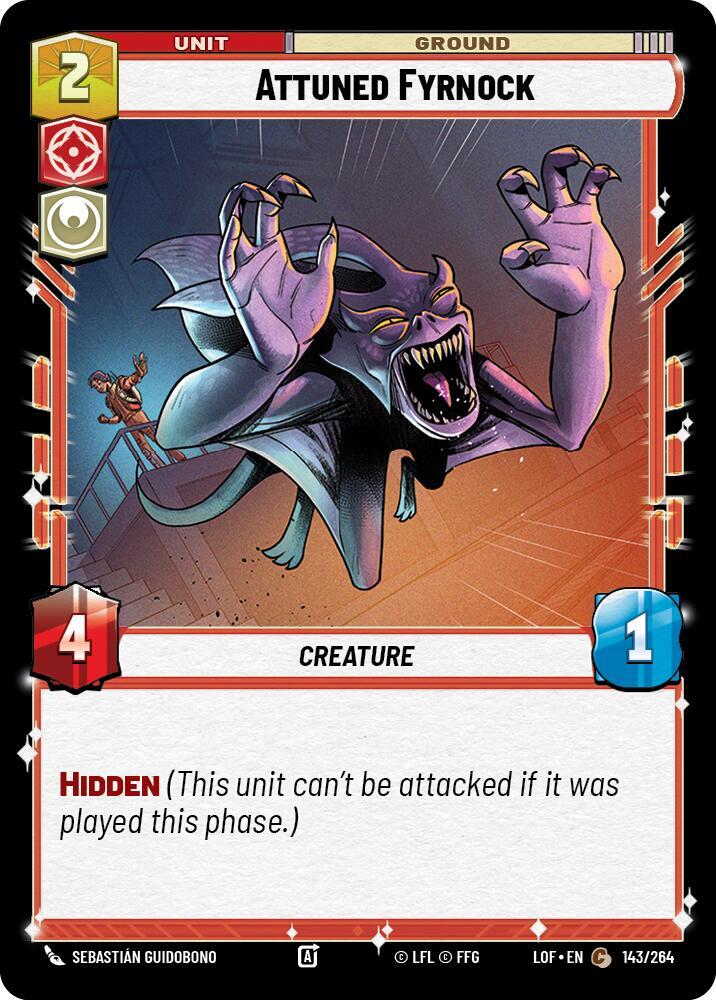 ATTUNED FYRNOCK - Unlimited Legends of the Force