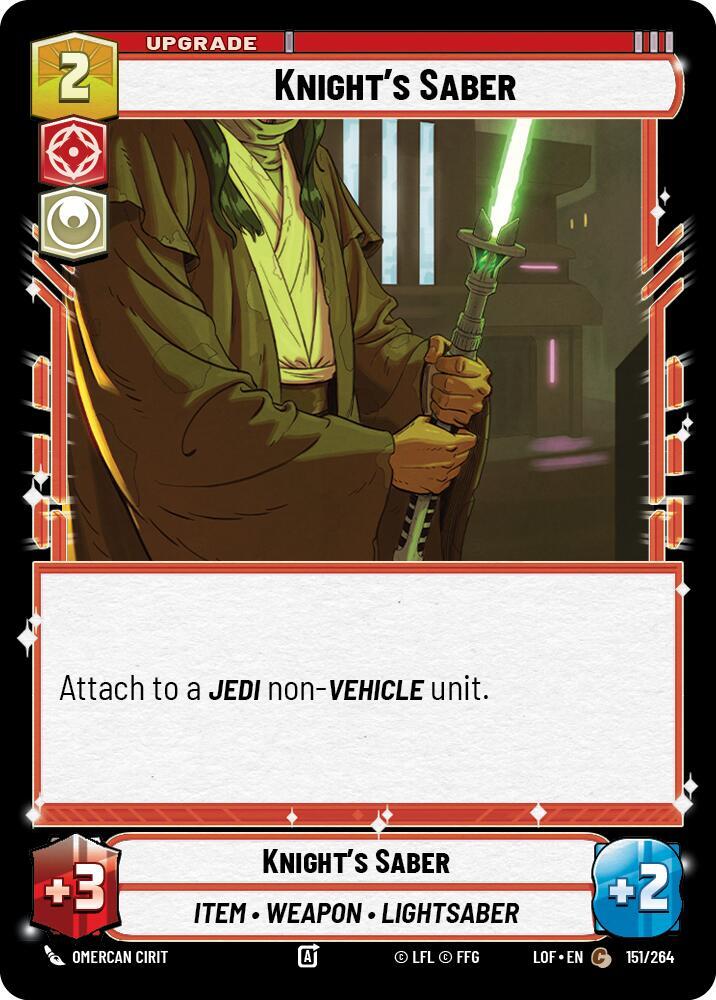 KNIGHT'S SABER - Unlimited Legends of the Force