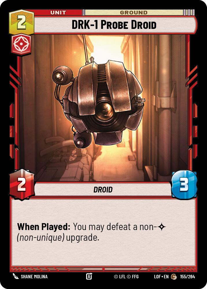 DRK-1 PROBE DROID - Unlimited Legends of the Force